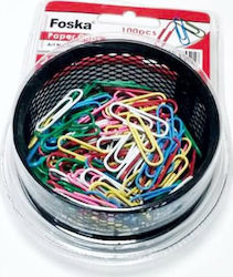 Foska Set of 100pcs Paper Clips 28mm 118HD3005