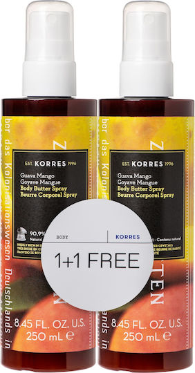 Korres Guava Mango Moisturizing Butter Body for Dry/Very Dry Skin 500ml