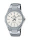 Casio Edifice Men's Watch 40mm Battery with Silver Metal Bracelet