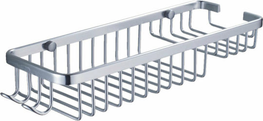5153 Anisopedi Wall-mounted Sponge Holder Metallic Silver