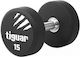 Tiguar Round Rubber Dumbbell PU 1 x 15kg