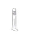 Cb Inox Bathroom Accessory Set Silver 2pcs