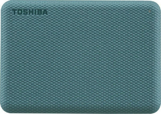 Toshiba Canvio Advance 2020 USB 3.2 Εξωτερικός HDD 2TB 2.5" Πράσινο