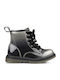 Kids Boots with Zipper Gray