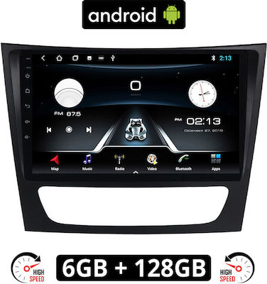 Ηχοσύστημα Αυτοκινήτου για Mercedes-Benz E Class (W211) 2003-2009 (Bluetooth/USB/WiFi/GPS) με Οθόνη Αφής 9"