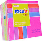 Stick'N Αυτοκόλλητα Χαρτάκια Σημειώσεων σε Κύβο 400 Φύλλων 7.6x7.6cm