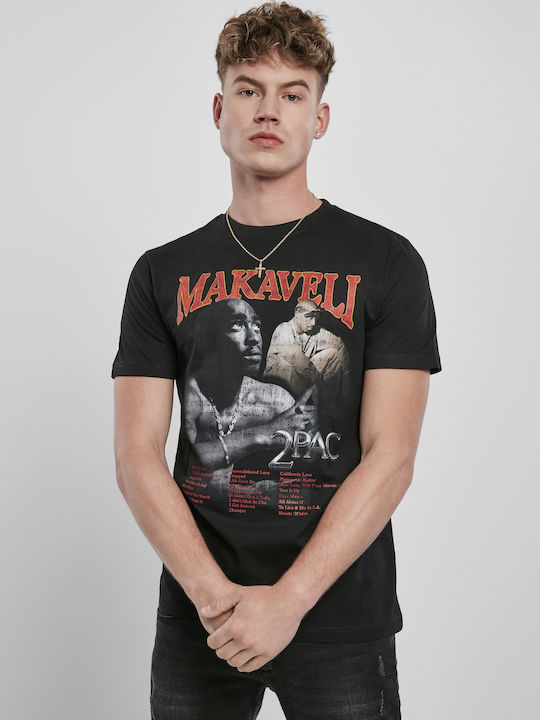 Tupac Makaveli MT1318 Tricou Negru