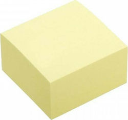 Next Sticky Note Pads in Cube 400 Sheets Yellow 7.6x7.6pcs