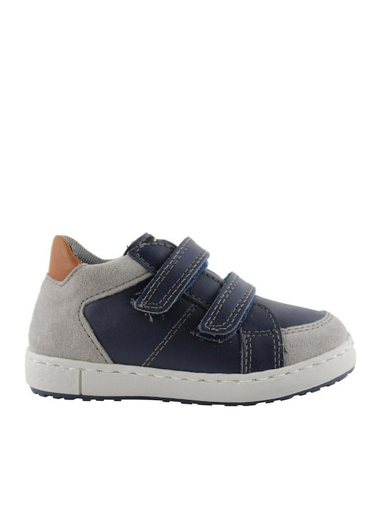 SCR5466 Παιδικά Sneakers με Σκρατς Navy Μπλε