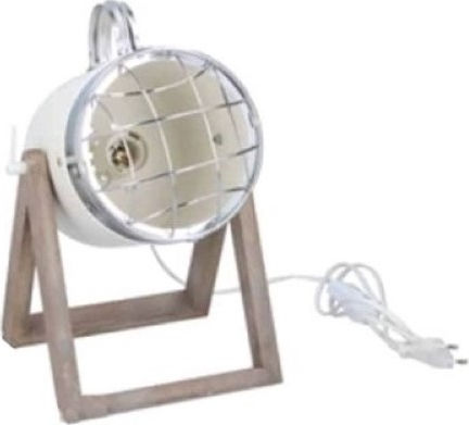 Grundig Lustră Decorativă cu Soclu pentru Bec E27 Alb