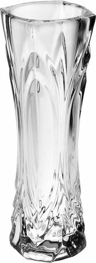 Ready Decorative Vase Transparent 4.5x4.5x16.6cm