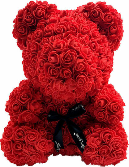 Ursuleț Din Trandafiri Artificiali Roșii în Cutie Aleiferopoulos Flowers Ursuleț Din Trandafiri Artificiali Roșii în Cutie Aleiferopoulos Flowers