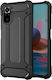 Hurtel Hybrid Armor Back Cover Plastic 2mm Blac...