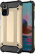 Hurtel Hybrid Armor Back Cover Plastic Gold (Re...