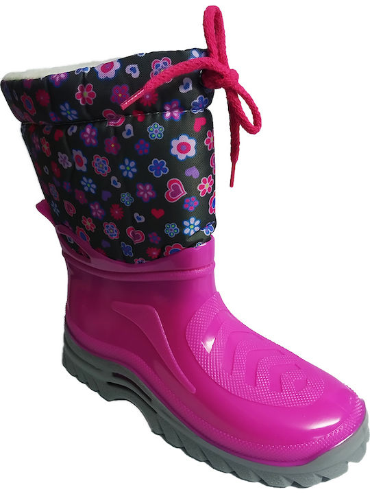 Adam's Shoes Cizme de cauciuc pentru copii Fuchsia