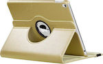 Rotating Flip Cover Synthetic Leather Rotating Gold (Galaxy Tab A7)