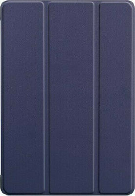 Tri-Fold Flip Cover Δερματίνης Μπλε (Galaxy Tab S7)