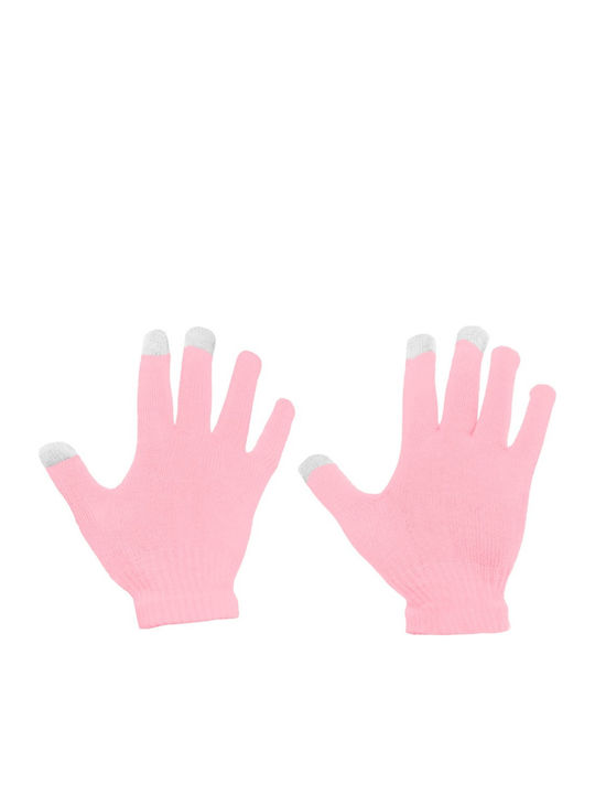 Universal Thinny Pink Knitwear Glofe Touch