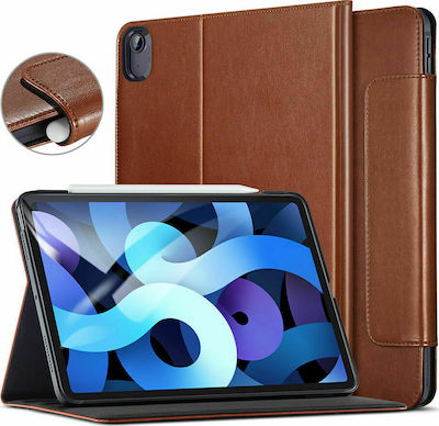 ESR Intelligent Flip Cover Synthetic Leather Brown (iPad Air 2020/2022)