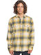 Fierce Volcano Long-sleeved Shirt Checked Honey Young