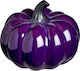 JK Home Decoration Decorative Pumpkin made of Ceramic Material Purple 13x13x10cm 1pcs