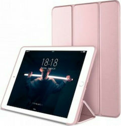 Flip Cover Σιλικόνης (MediaPad M5 Lite 10 / C5 10) Ροζ Χρυσή