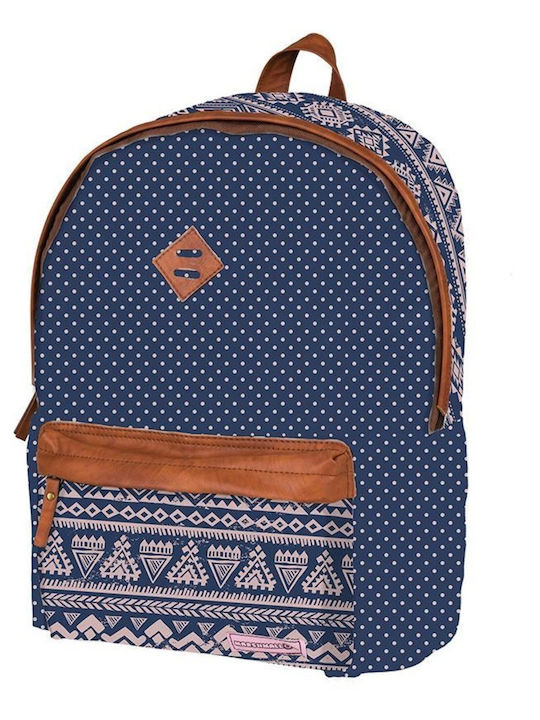 Next Marshmallow School Bag Backpack Elementary, Elementary in Blue color