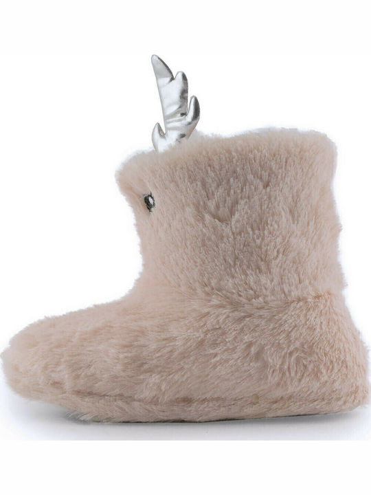 Love4shoes Kids Slippers Boots Pink