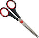 2 Scissors for Crafts 17cm with Metallic Blade Black