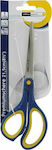 Officepoint Premium Scissors 21.5cm with Metallic Blade Blue