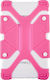 Defender Umschlag Rückseite Silikon Rosa (Universal 8-9") UN218