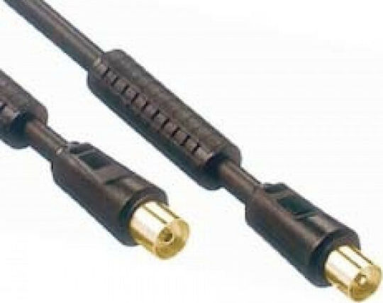 Lancom Καλώδιο Κεραίας Coax male - Coax female Μαύρο 10m (02.006.0136)