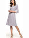 Tessita Midi Dress Gray