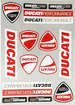 Αυτοκόλλητα Σετ Ducati Moto Stickers Πολύχρωμο