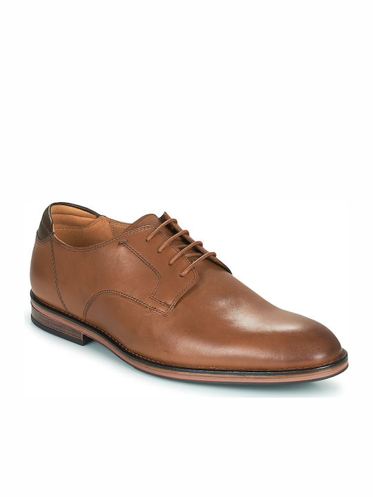 Derbies Citistridewalk Δερμάτινα Ανδρικά Σκαρπίνια Καφέ