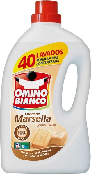 Omino Bianco Liquid Laundry Detergent Marseille 40 Measuring Cups