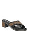 Piccadilly Anatomic Women's Sandals Black with Chunky Medium Heel