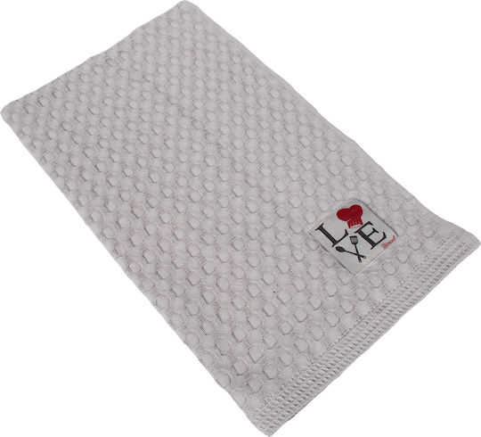 Dimcol Чаена кърпа от 100% Памук Grey 50x70см