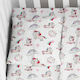 Dimcol Unicorn Baby Cotton Pillowcase Pink 35x45cm
