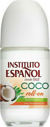 Instituto Espanol Coco Deodorant Anti-transpirant Αποσμητικό σε Roll-On 75ml