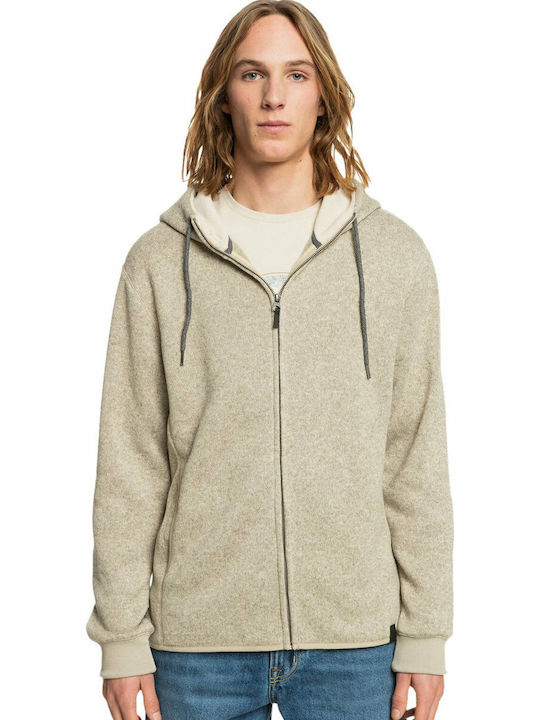 Quiksilver Keller Ανδρική Ζακέτα Πλεκτή με Κουκ...
