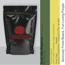 TwoStones Coffee Roasters Espresso Μονοποικιλιακός Single Origin σε Κόκκους 1kg