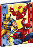 Gim Clipboard for Paper A4 Multicolour Marvel 3 Heroes 1pcs