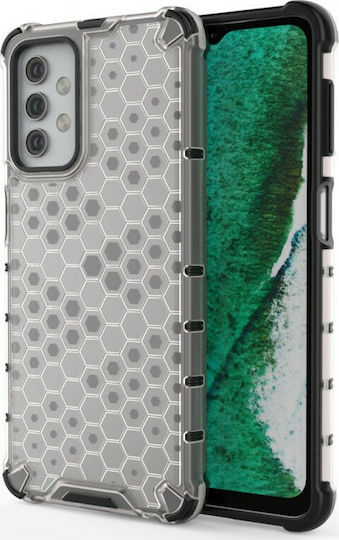 Hurtel Honeycomb Back Cover Silicone Transparent (Galaxy A32 5G)