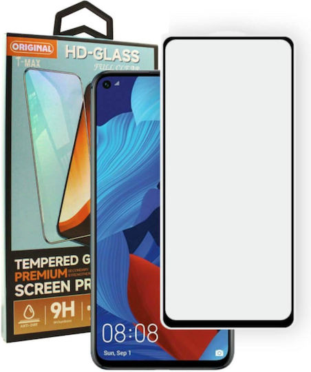 T-Max Premium Fluid 3D Закалено стъкло за цялото лице (Honor 20)