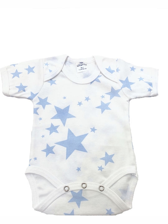 Ninetta Bebe Baby-Strampler Hellblau Ninetta Bebe Baby-Strampler Hellblau