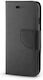 Book Piele artificială Negru (Galaxy A32 4G -> Galaxy A32 4G)
