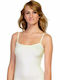 -37 mit Spaghetti-Träger Beige Damen T-Shirt