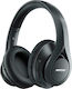 059 Pro/Lite Ασύρματα / Ενσύρματα Over Ear Ακουστικά Μαύρα