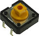 Haitronic Push Button Tactile Switch Κίτρινο